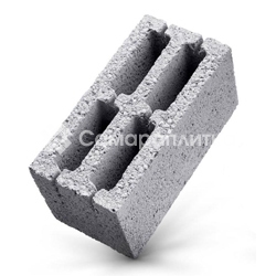 Фото №1 Блок керамзитобетонный 4-пустотный