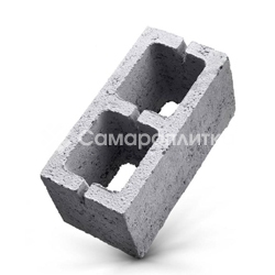 Фото №1 Блок керамзитобетонный 2-пустотный