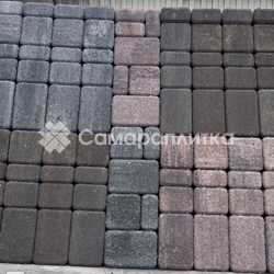 Фото №1 Тротуарная плитка колормикс «Старый город 60 мм»